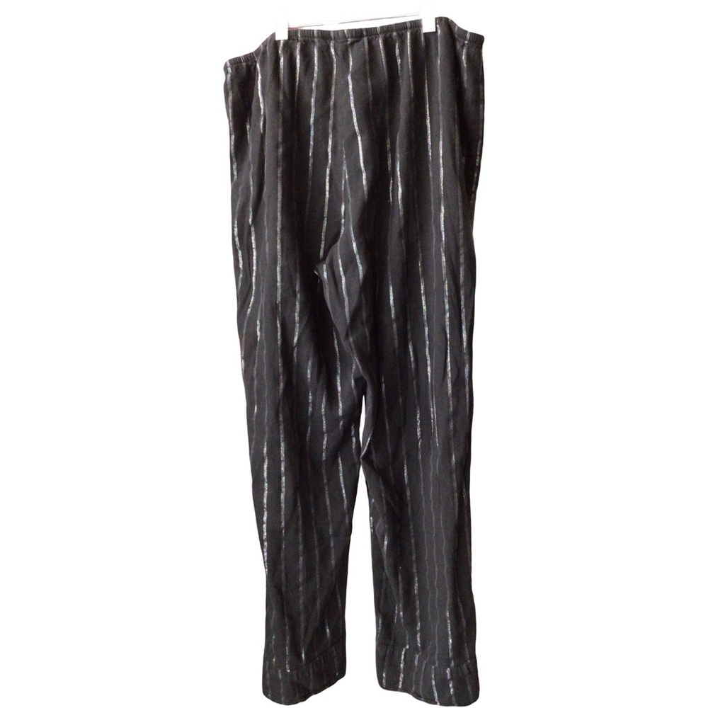 Victoria's Secret Black and Gray Striped Men's Dress Pants